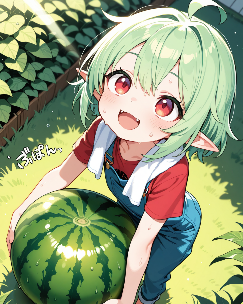 今日はスイカの日