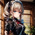 メイド服 x 銃 3枚目