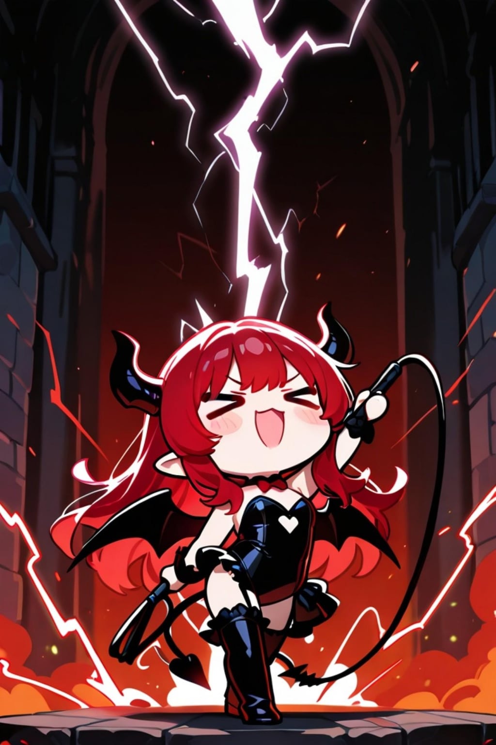 赤髪の悪魔ちゃん