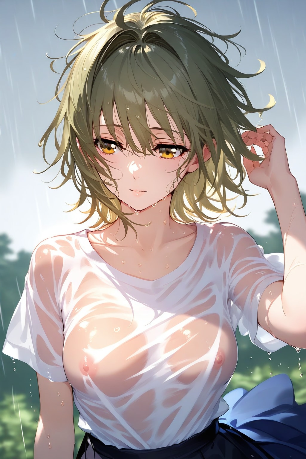 Wet & "MESSY" Girl【副題: MESSちゃんが荒天の中戻ってきた妄想】