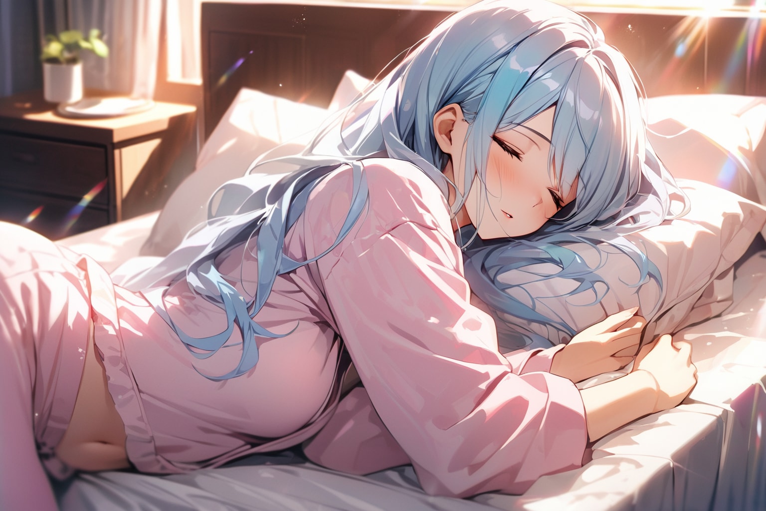 あと５分、、、Ｚｚｚ（５分後）あと５分、、、むにゃむにゃ