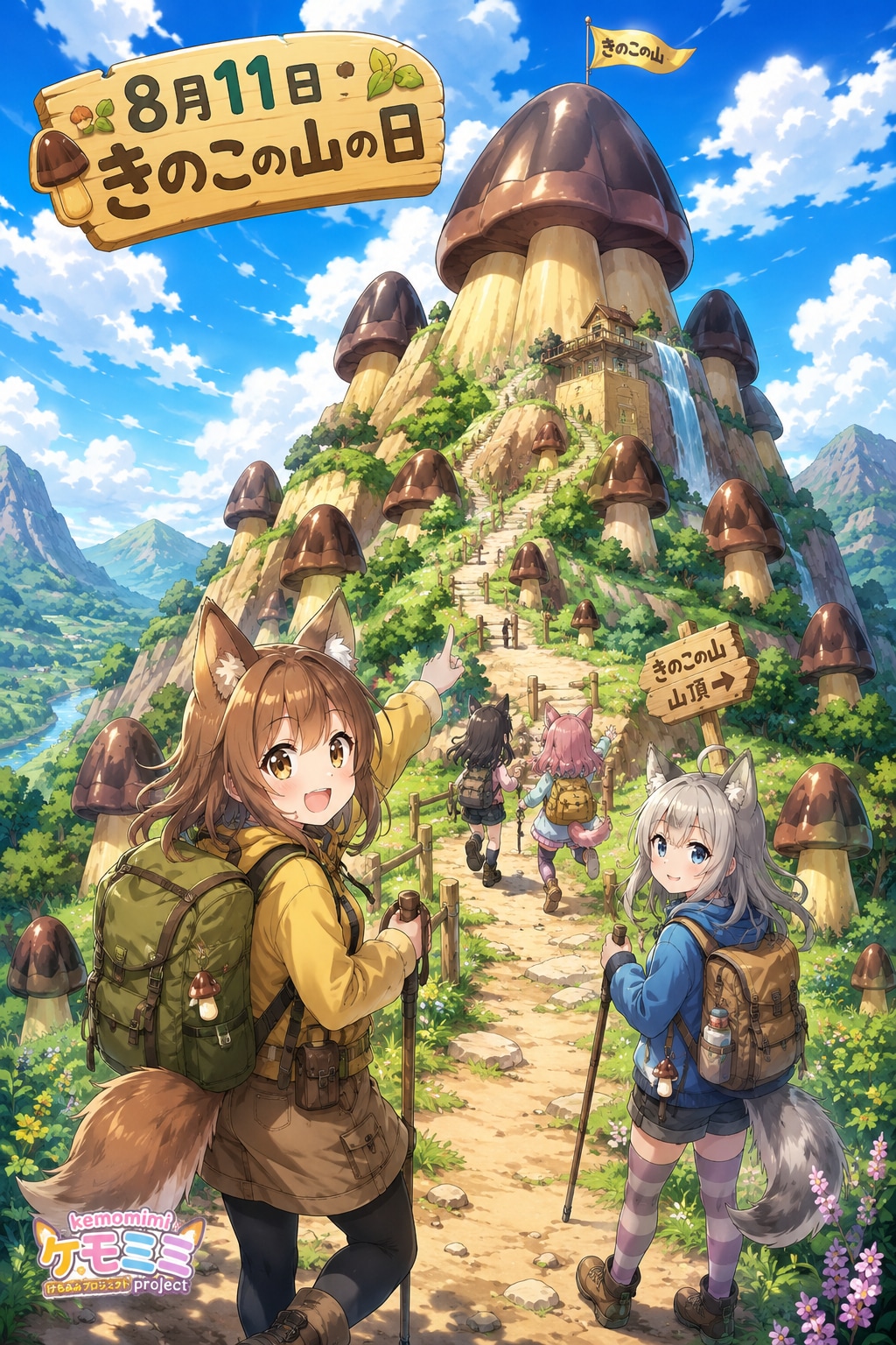 8月11日、きのこの山の日