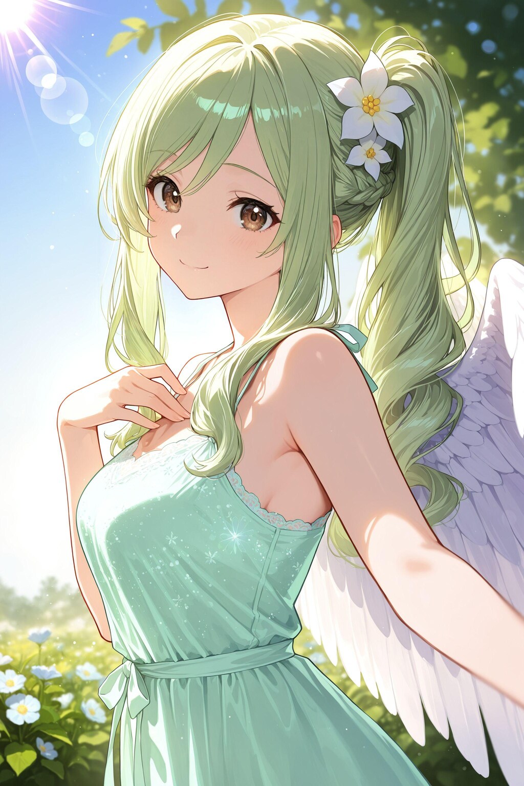 天使さん頑張ります