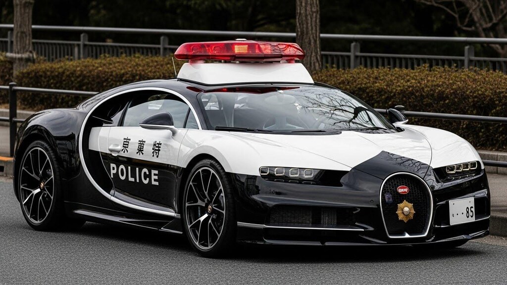 ブガッティビジョングランツーリスモパトロールカー