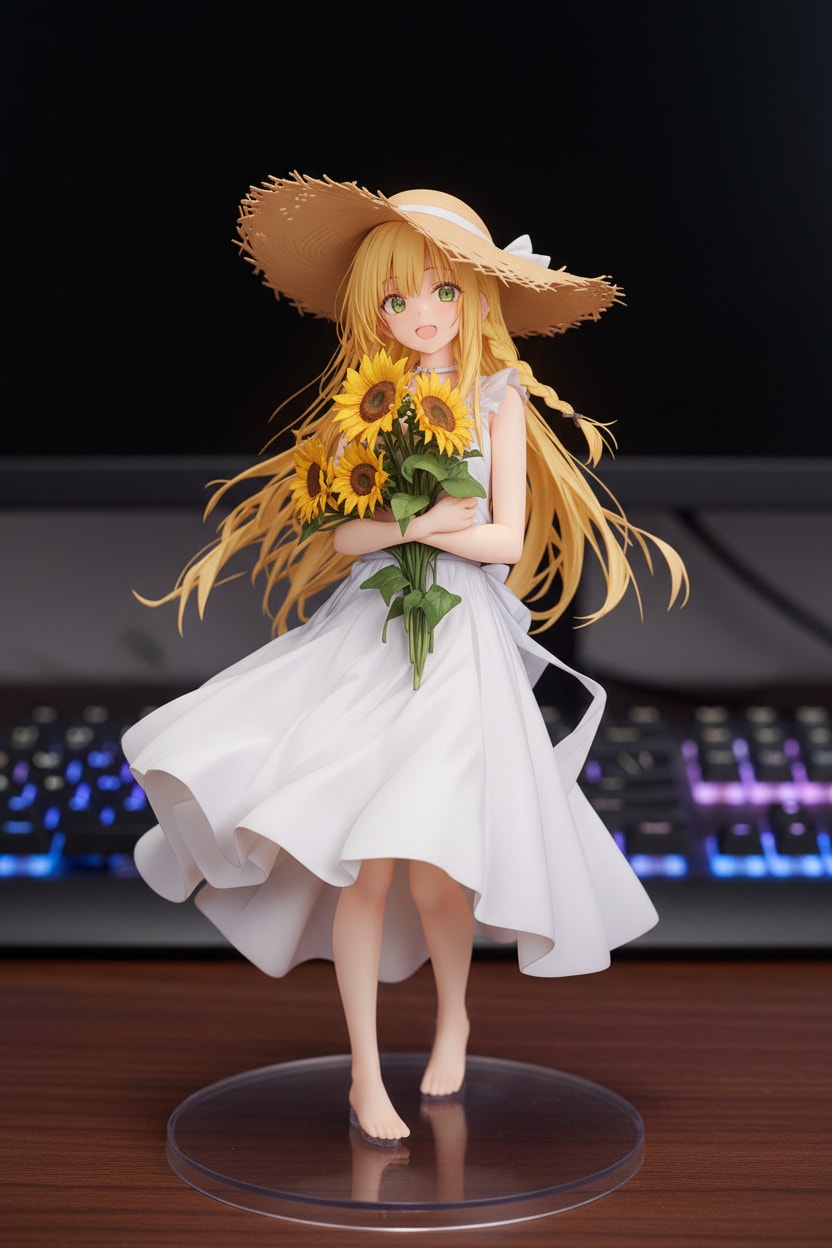 太陽のように輝くフィギュア | の人気AIイラスト・グラビア