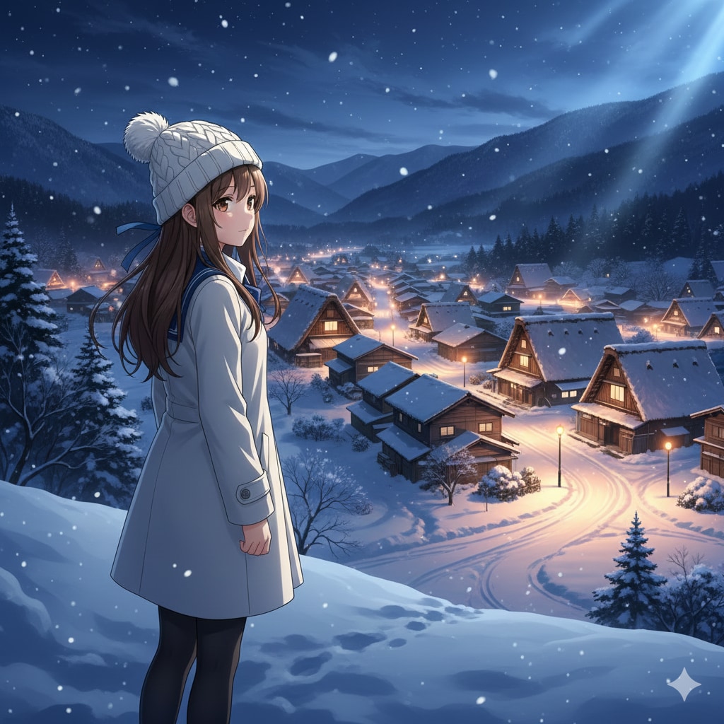 冬の夜景 | の人気AIイラスト・グラビア