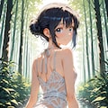 びしょ濡れ女の子13 2枚目