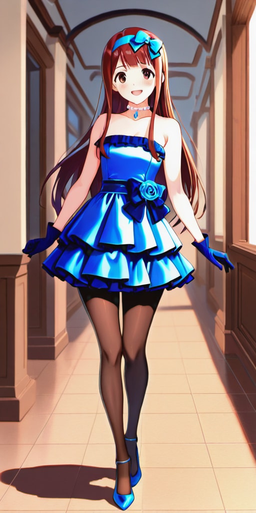 【田中琴葉】アフタヌーンティーブレイク風衣装 | の人気AIイラスト・グラビア