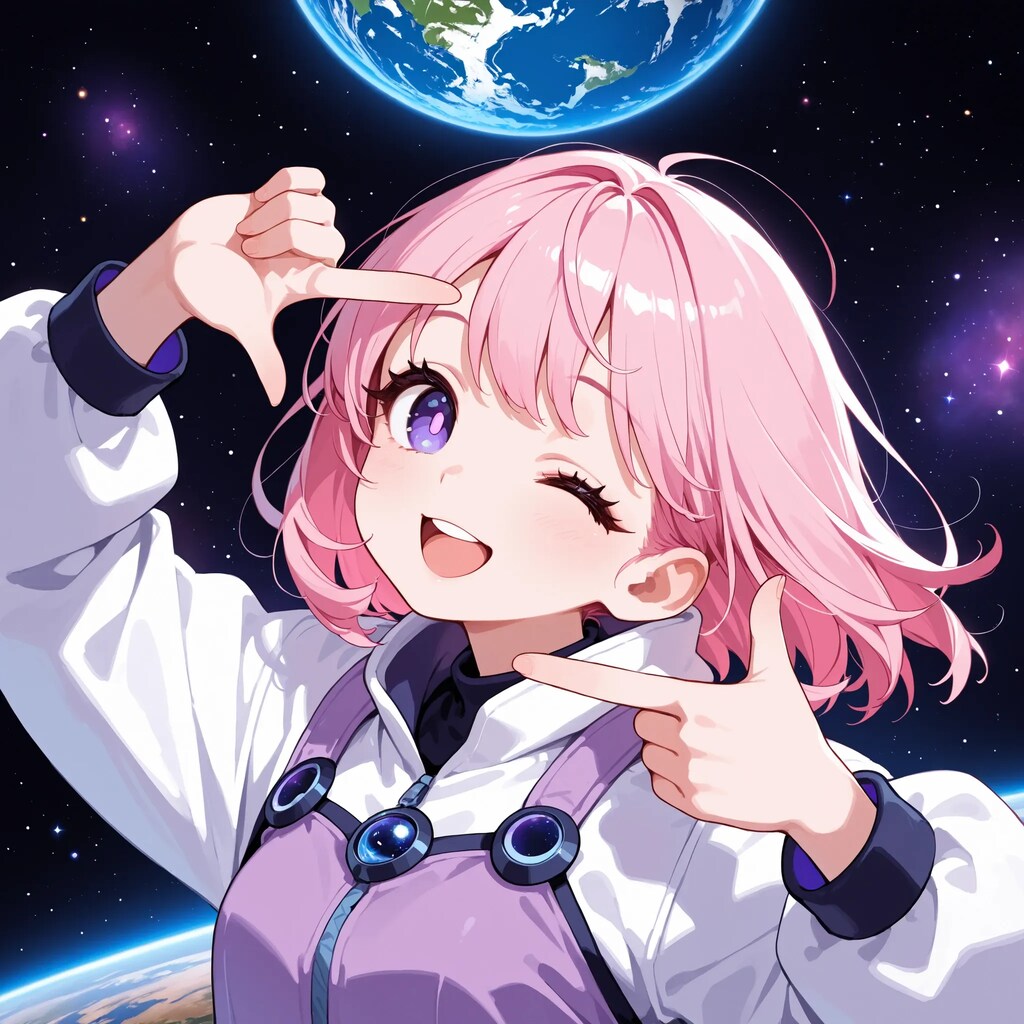 今日も「指フレーム」に挑戦