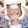 企画宣伝|ふーこちゃん家のふーこちゃん 温泉上がりに髪を乾かしている〇〇ちゃんシリーズ 5枚目