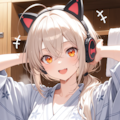企画宣伝|ふーこちゃん家のふーこちゃん 温泉上がりに髪を乾かしている〇〇ちゃんシリーズ 2枚目