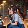 オーバーオール娘 4枚目