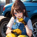 オーバーオール娘 3枚目