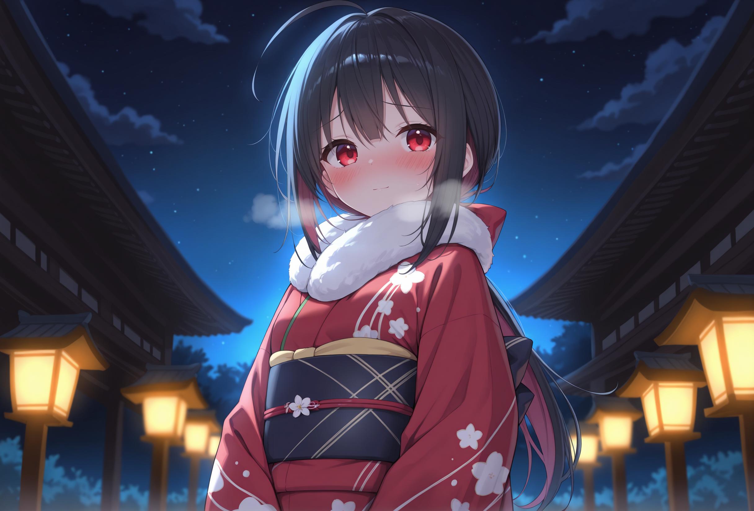 ファイターちゃん・二年参り
