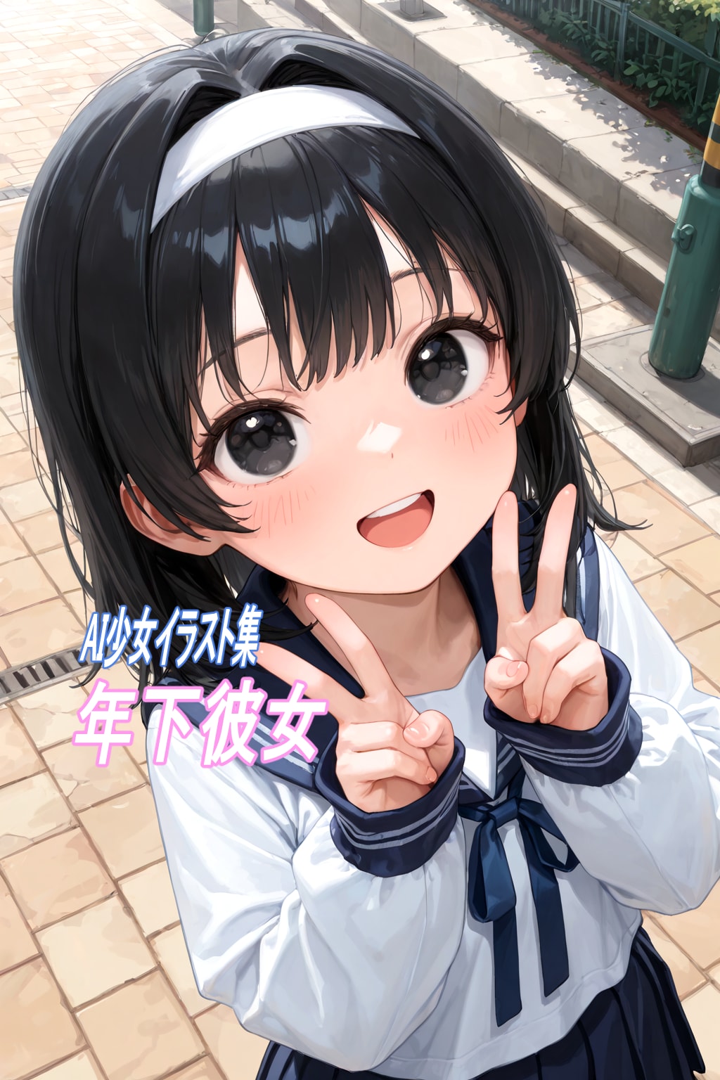 AI少女イラスト集　年下彼女