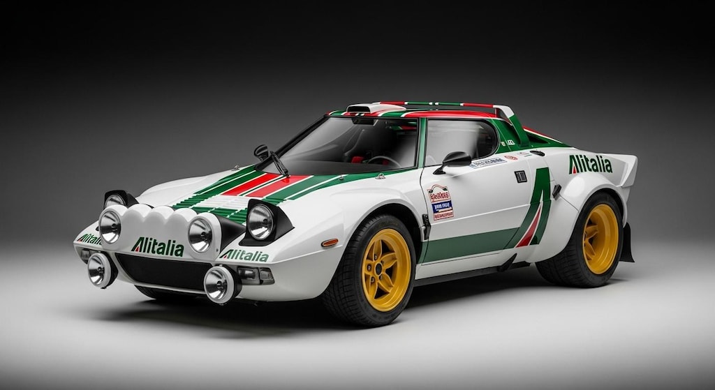 アリタリアカラーランチアストラトスラリーカー