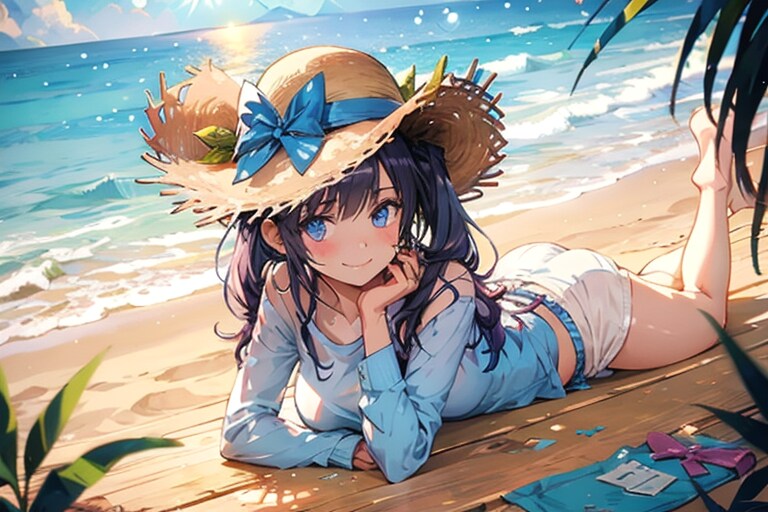 夏の少女 | の人気AIイラスト・グラビア