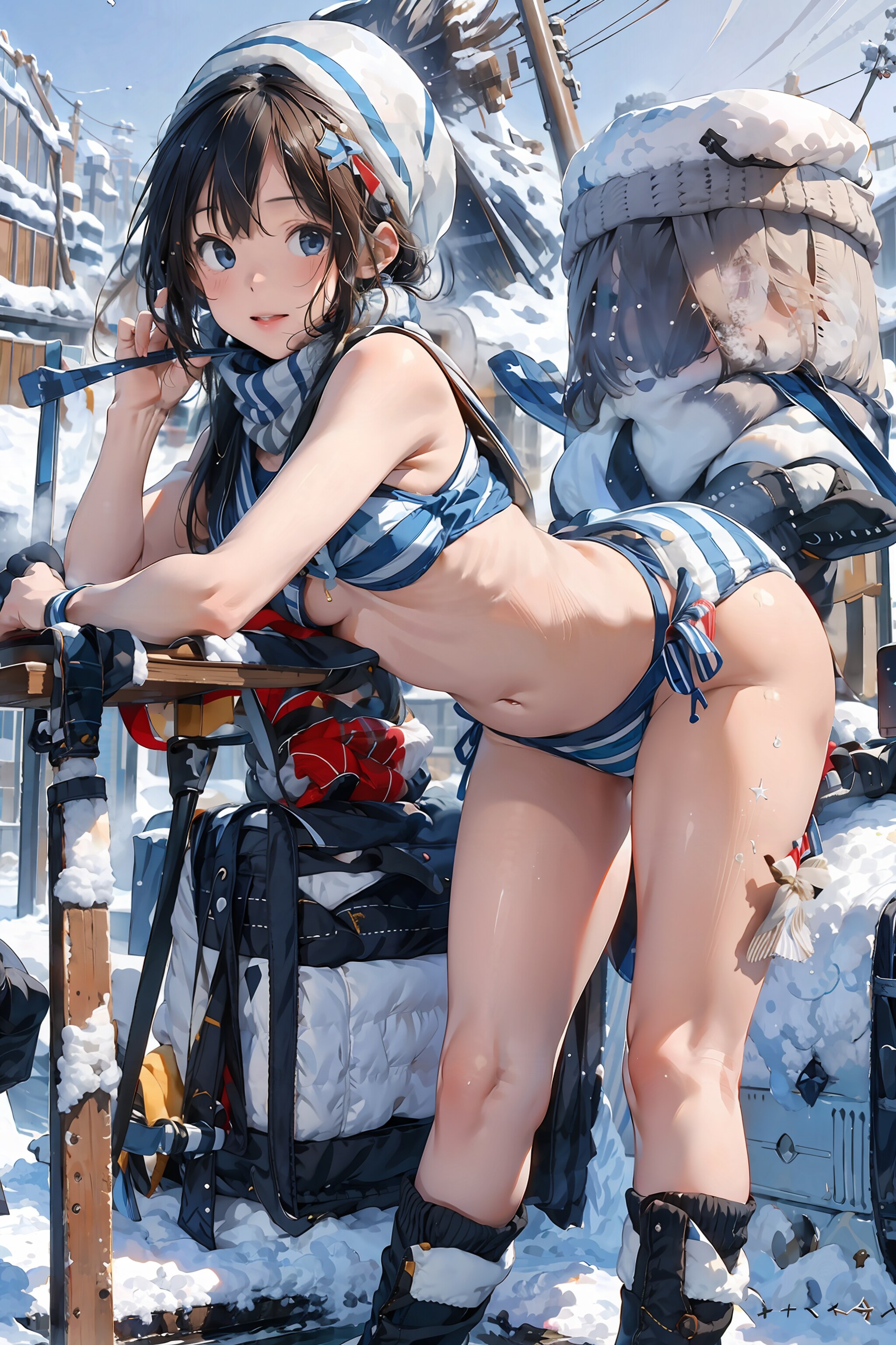 寒くないもん！
