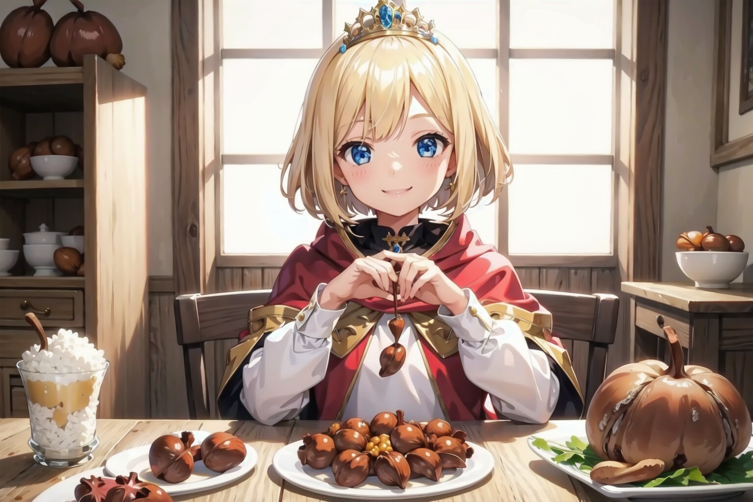 姫様と栗