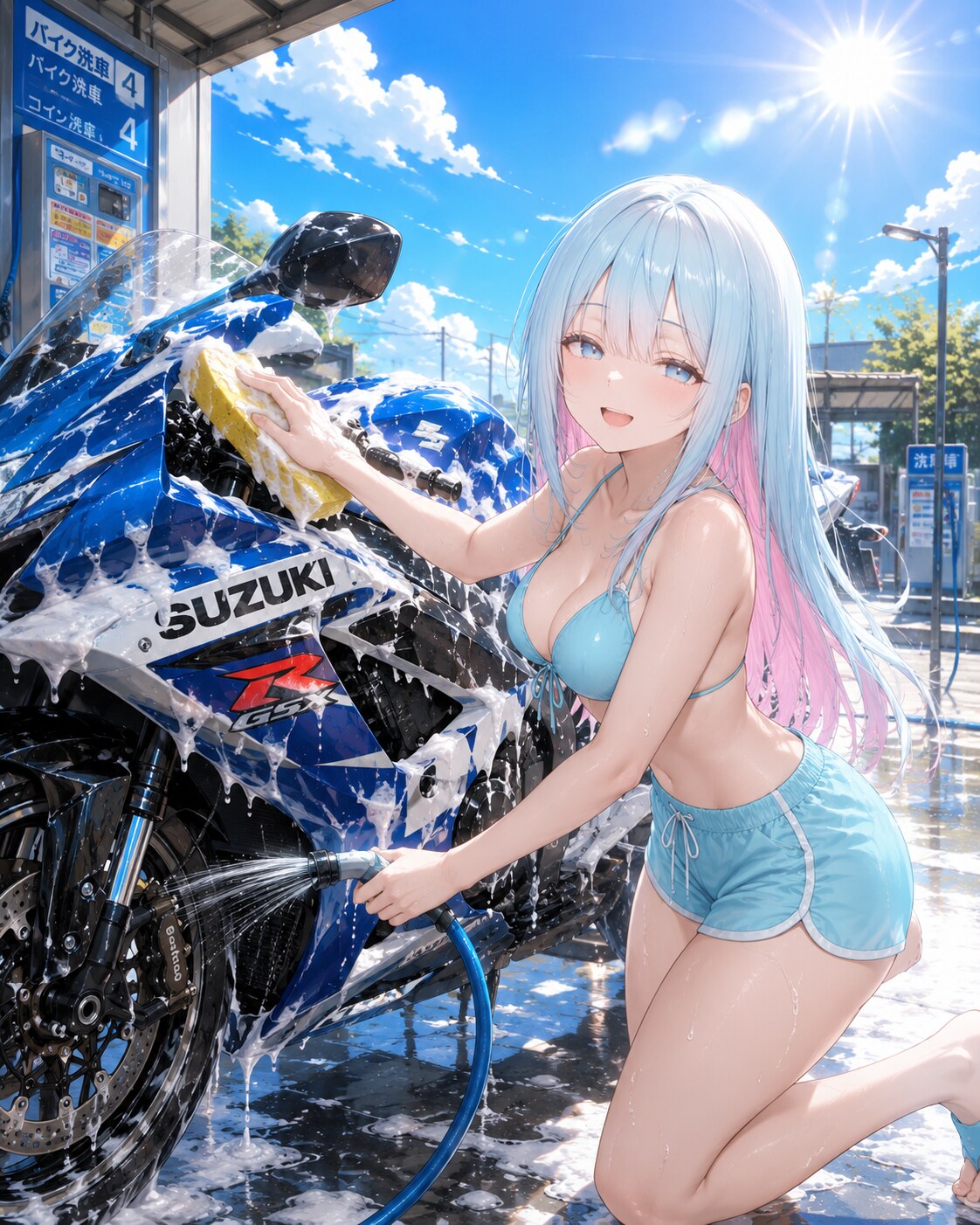 愛車を綺麗に