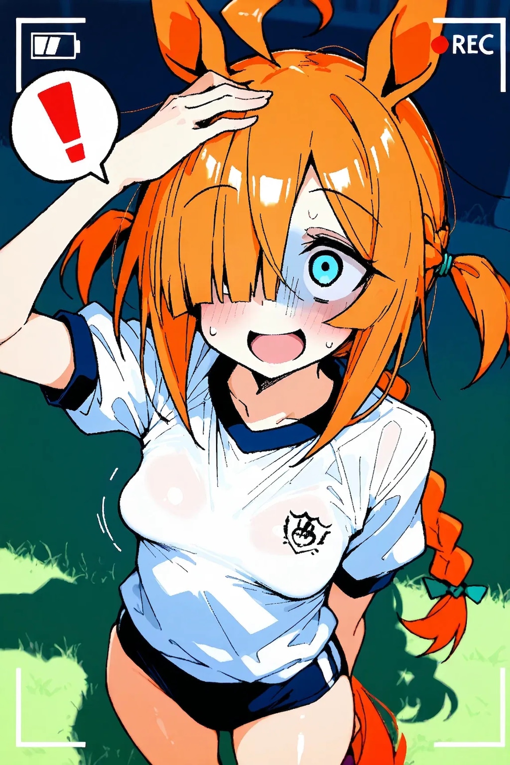 突然ウマ娘になった目隠れちゃん☆