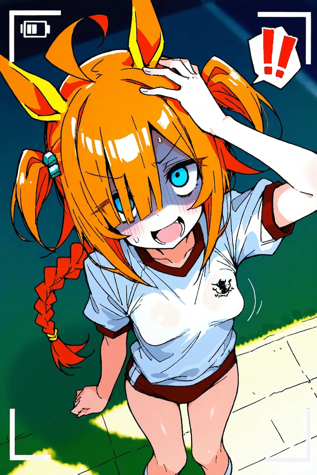 突然ウマ娘になった目隠れちゃん☆