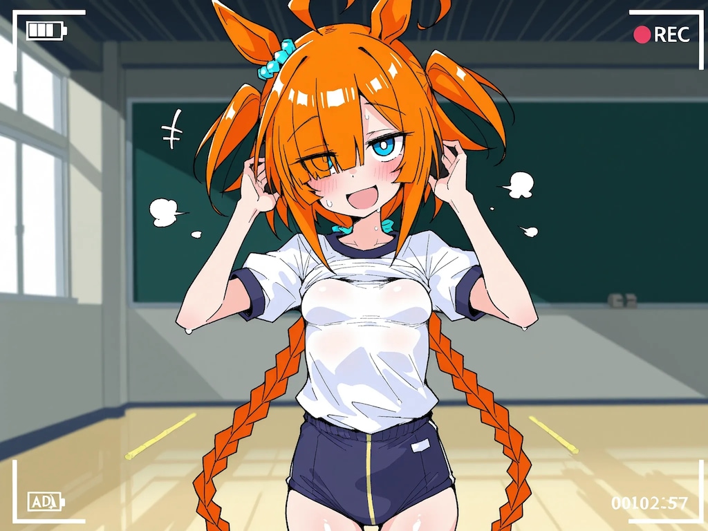 突然ウマ娘になった目隠れちゃん☆