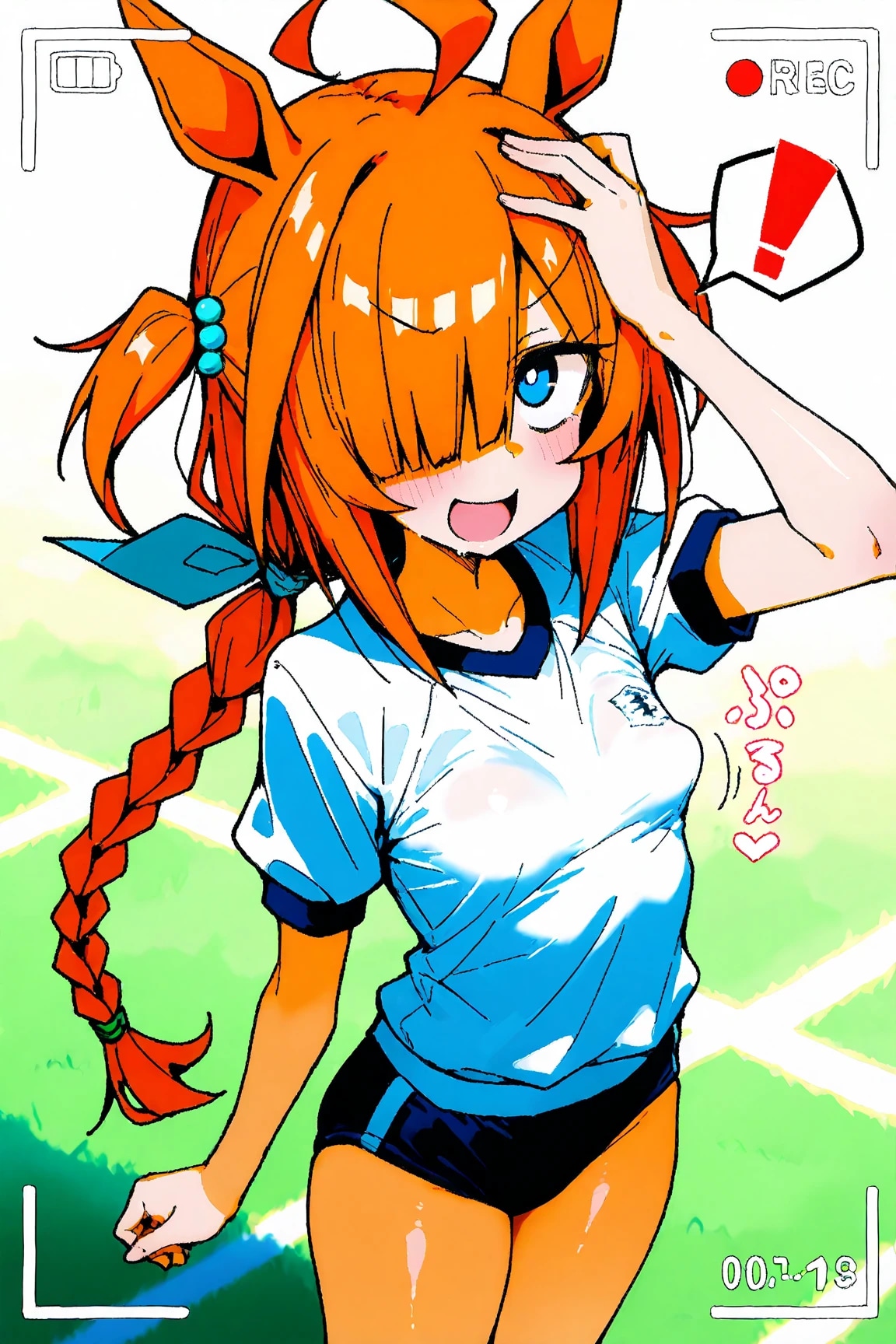 突然ウマ娘になった目隠れちゃん☆ | の人気AIイラスト・グラビア