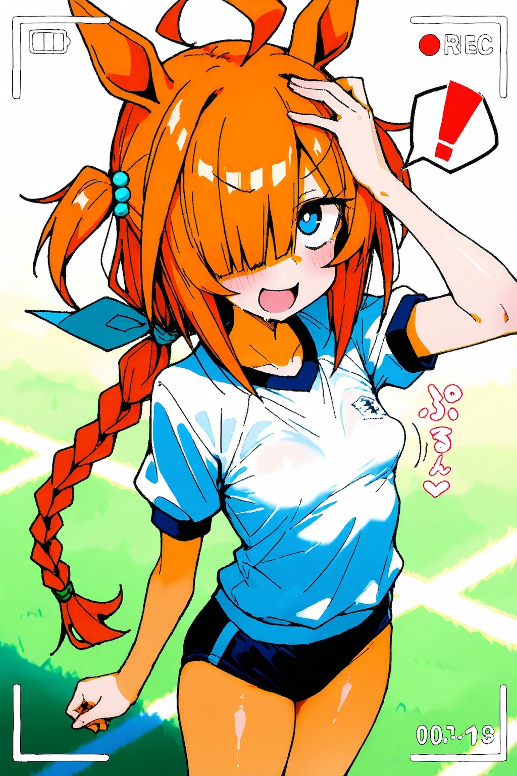 突然ウマ娘になった目隠れちゃん☆