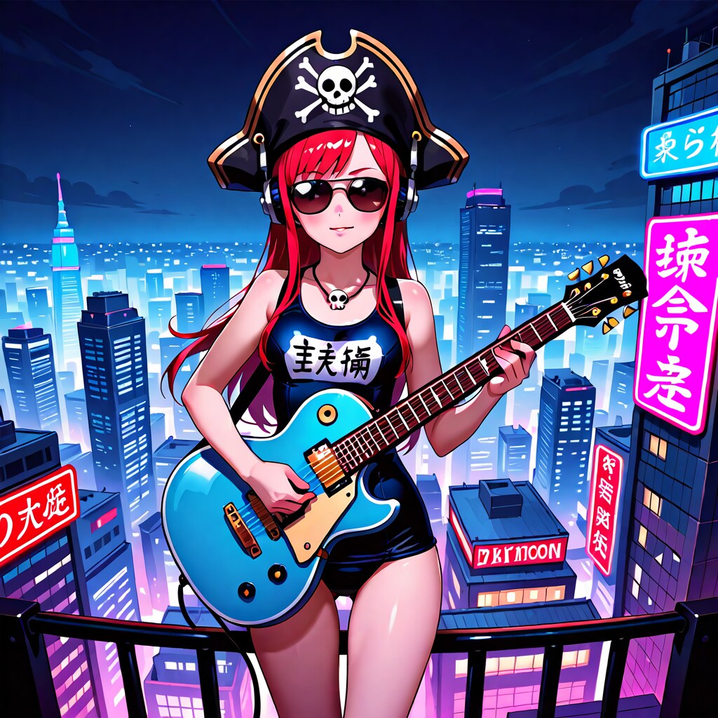 スク水ロックミュージシャン海賊ちゃん260622