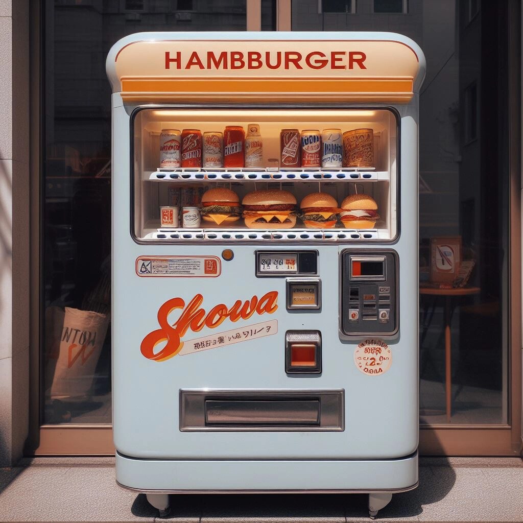 昭和レトロな自動販売機★(12枚)レトロモダンシリーズ64・その3