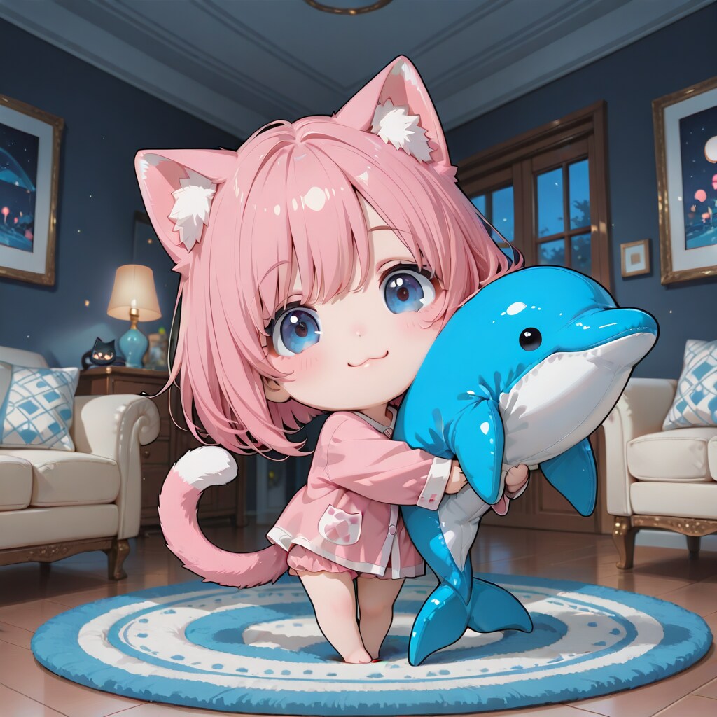 こんばんにゃん | の人気AIイラスト・グラビア