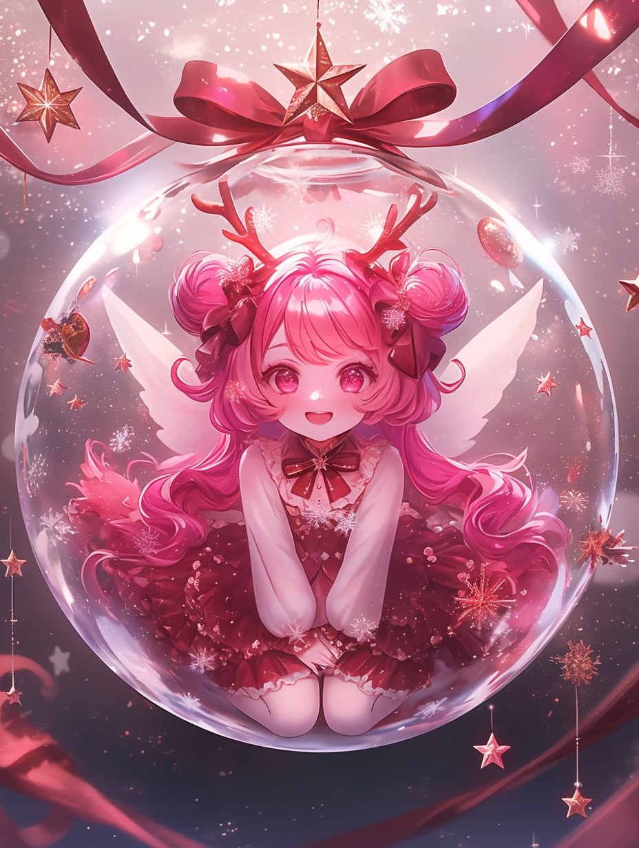 「瓶詰の少女」紅43 | の人気AIイラスト・グラビア