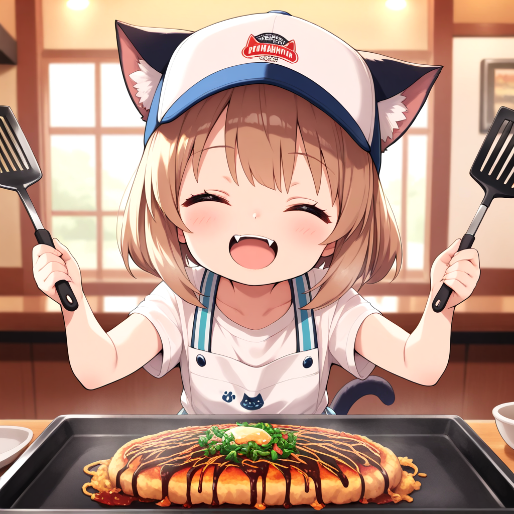 どや！？特大のお好みやでぇ！！