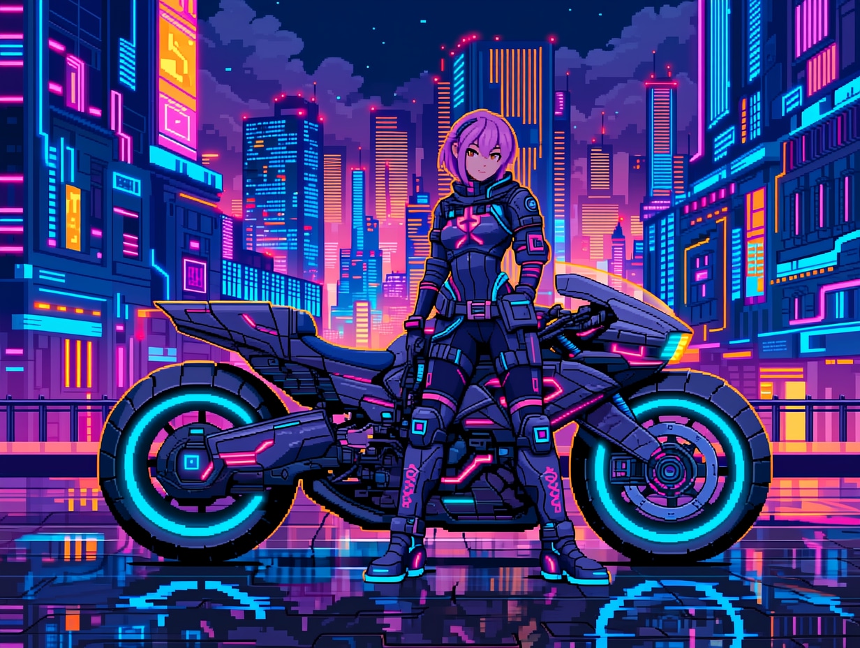 OUTRUN THE NIGHT. | の人気AIイラスト・グラビア