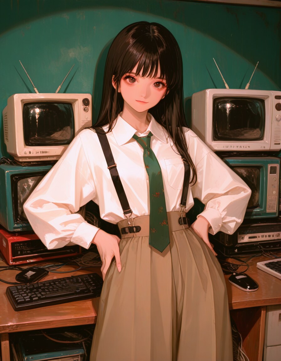 パソコン黎明期 | の人気AIイラスト・グラビア