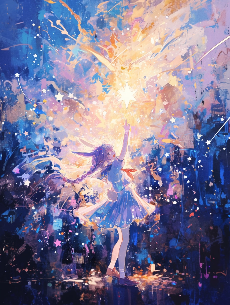 星を手に入れた彼女 | の人気AIイラスト・グラビア