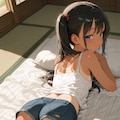 田舎の黒髪少女 3枚目