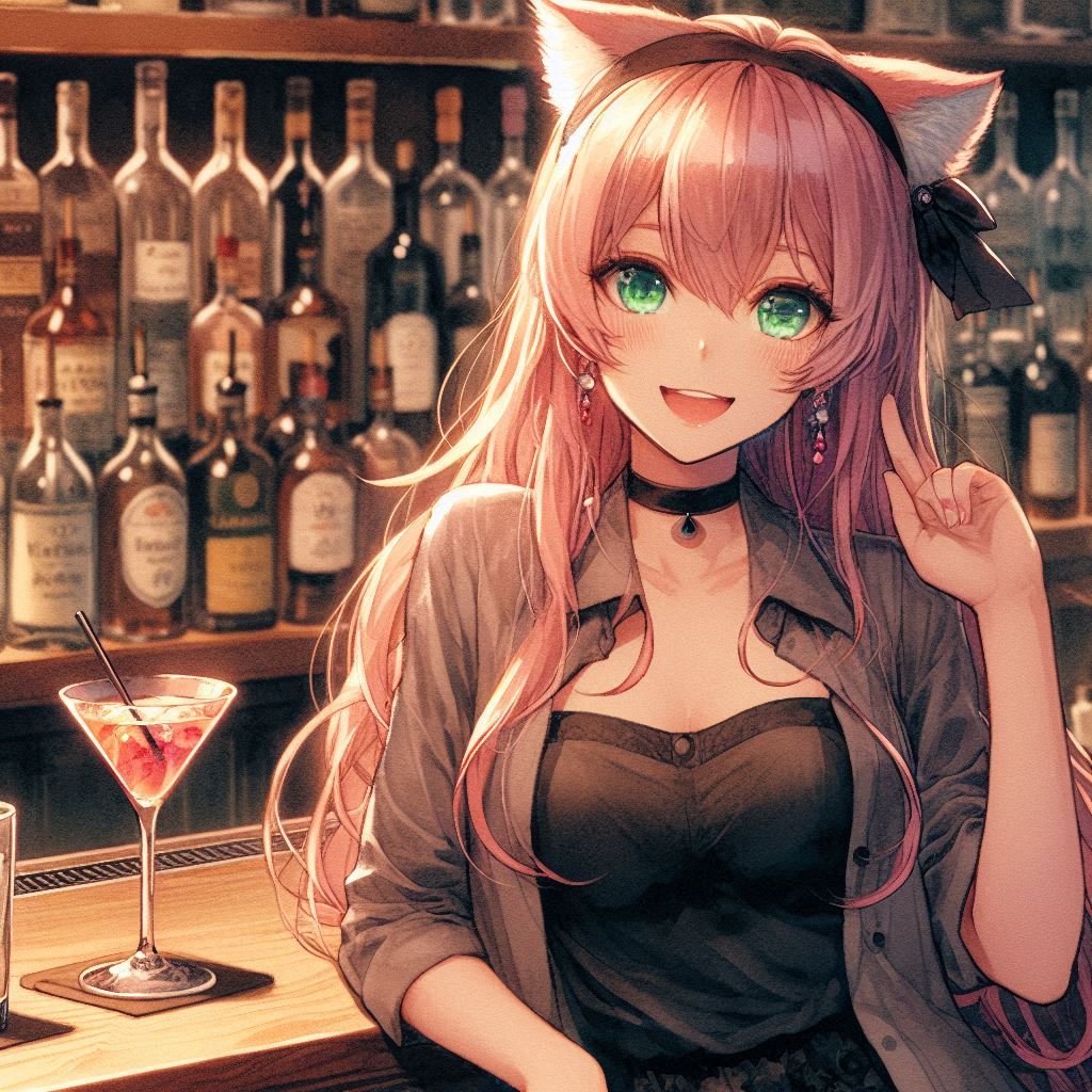 猫耳マートのミクちゃんFA | の人気AIイラスト・グラビア