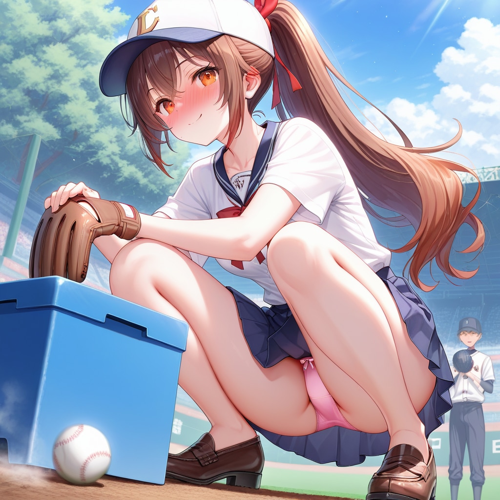 君...どこみてるの？