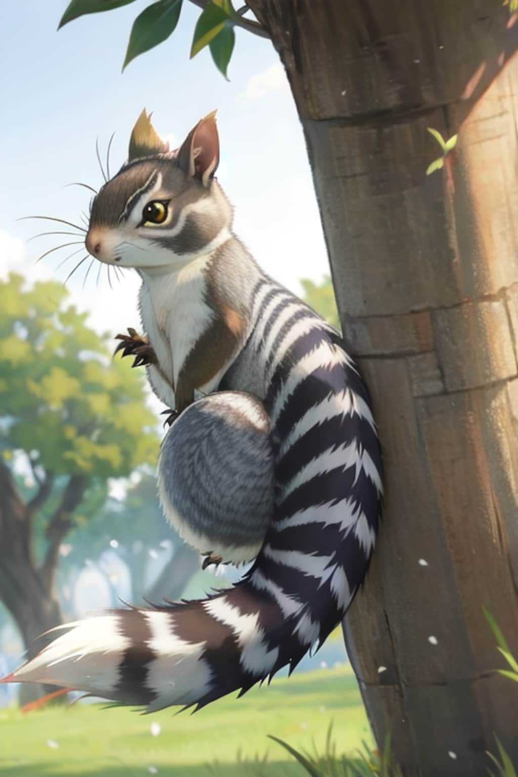 りすのバナー -シートン動物記