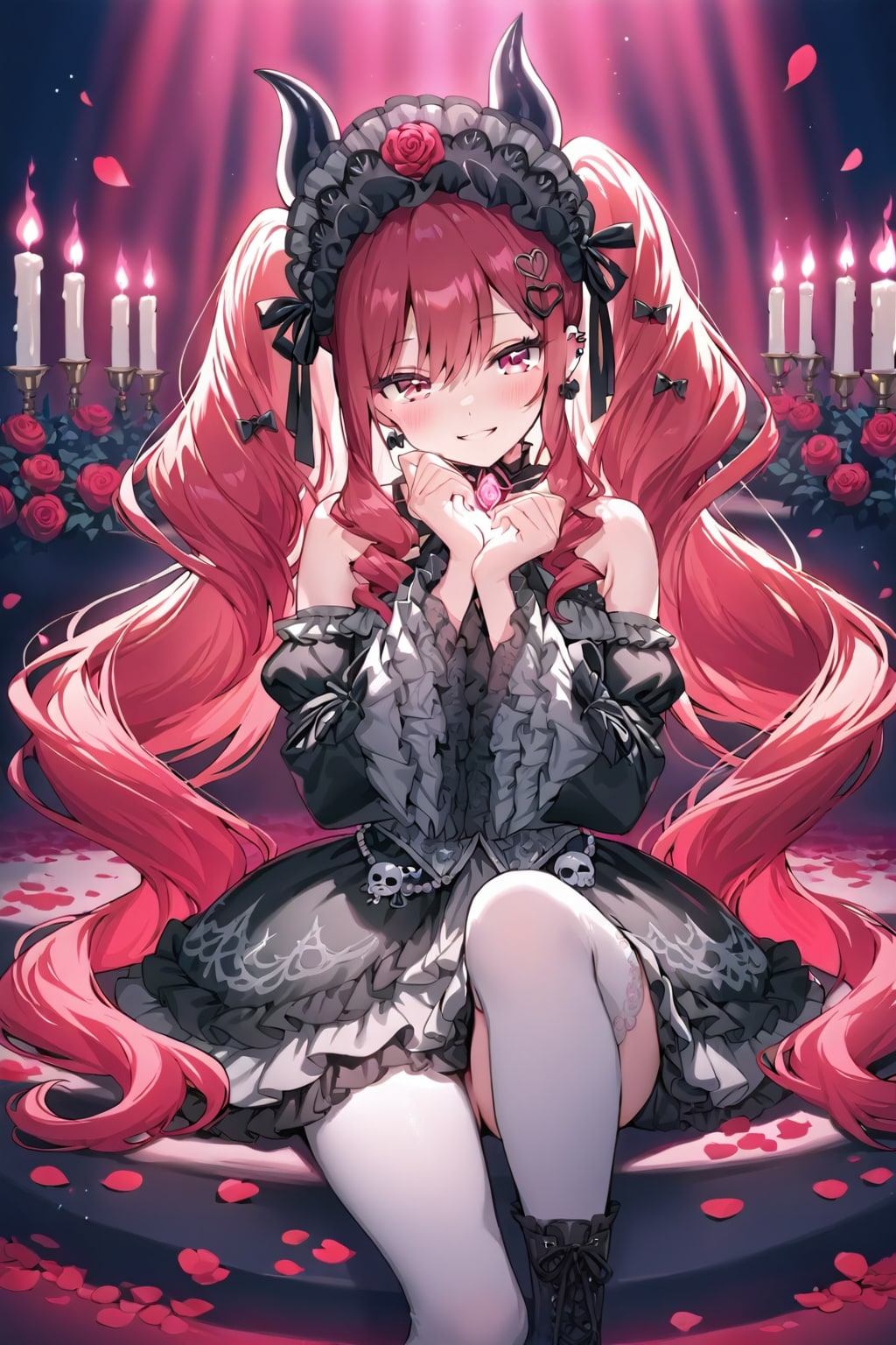 薔薇の魔法少女 | の人気AIイラスト・グラビア