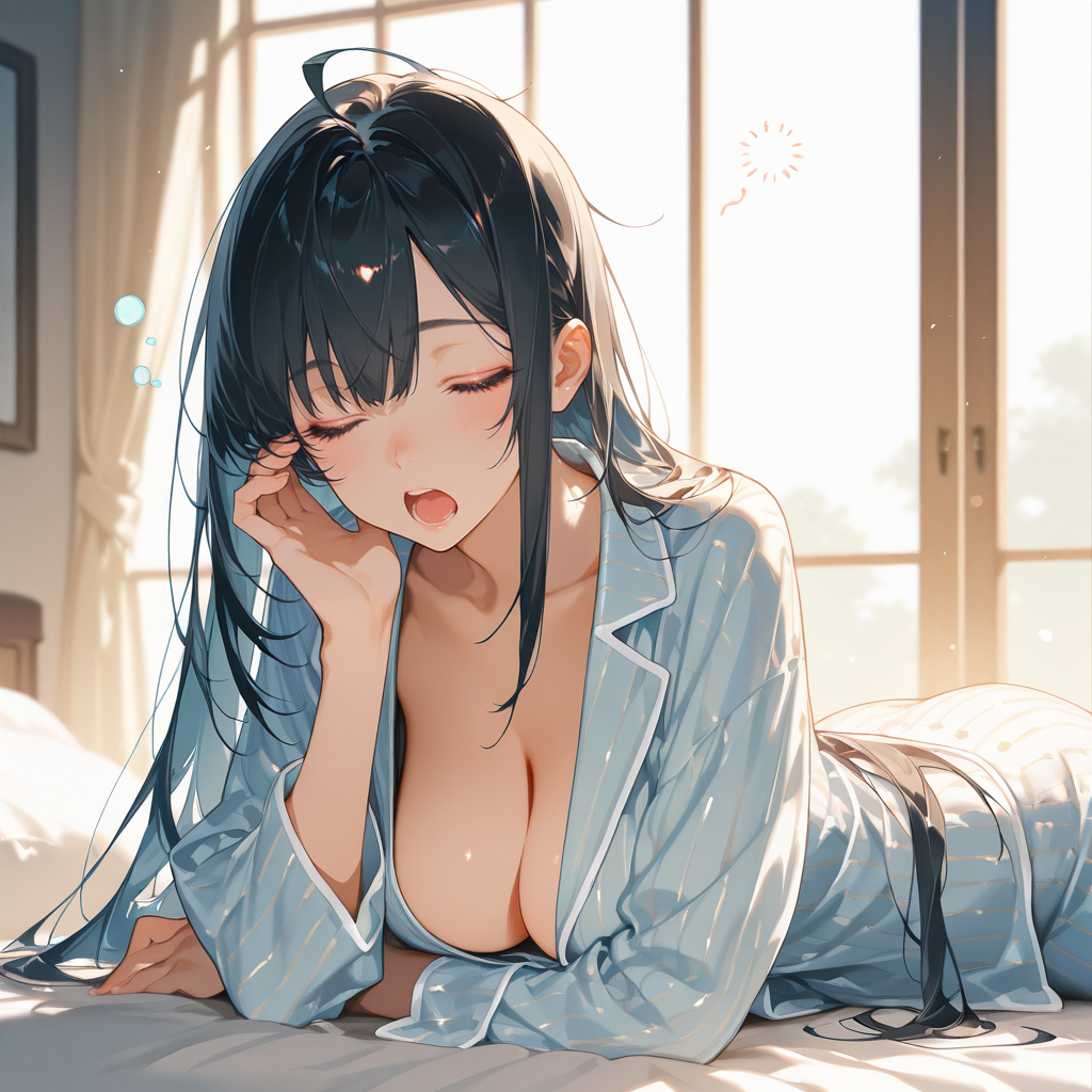 先輩、もぅ朝ですよ💦