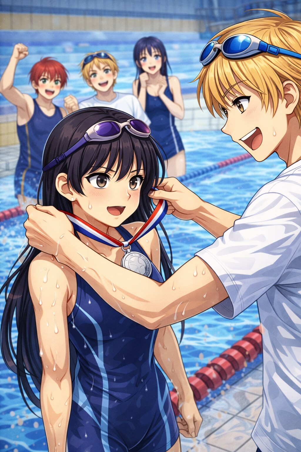 マスターズチーム、火野神社水泳部結成!!5