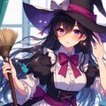 ゴミの日に掃除する、魔女なうちの子★その1(7枚) 6枚目