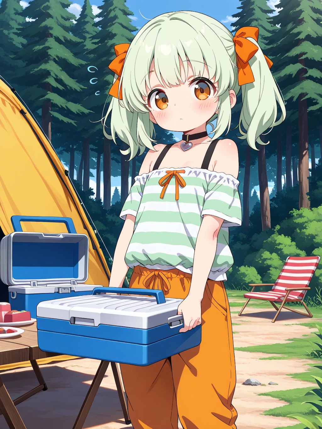 らぶりーがーるずとキャンプ場5