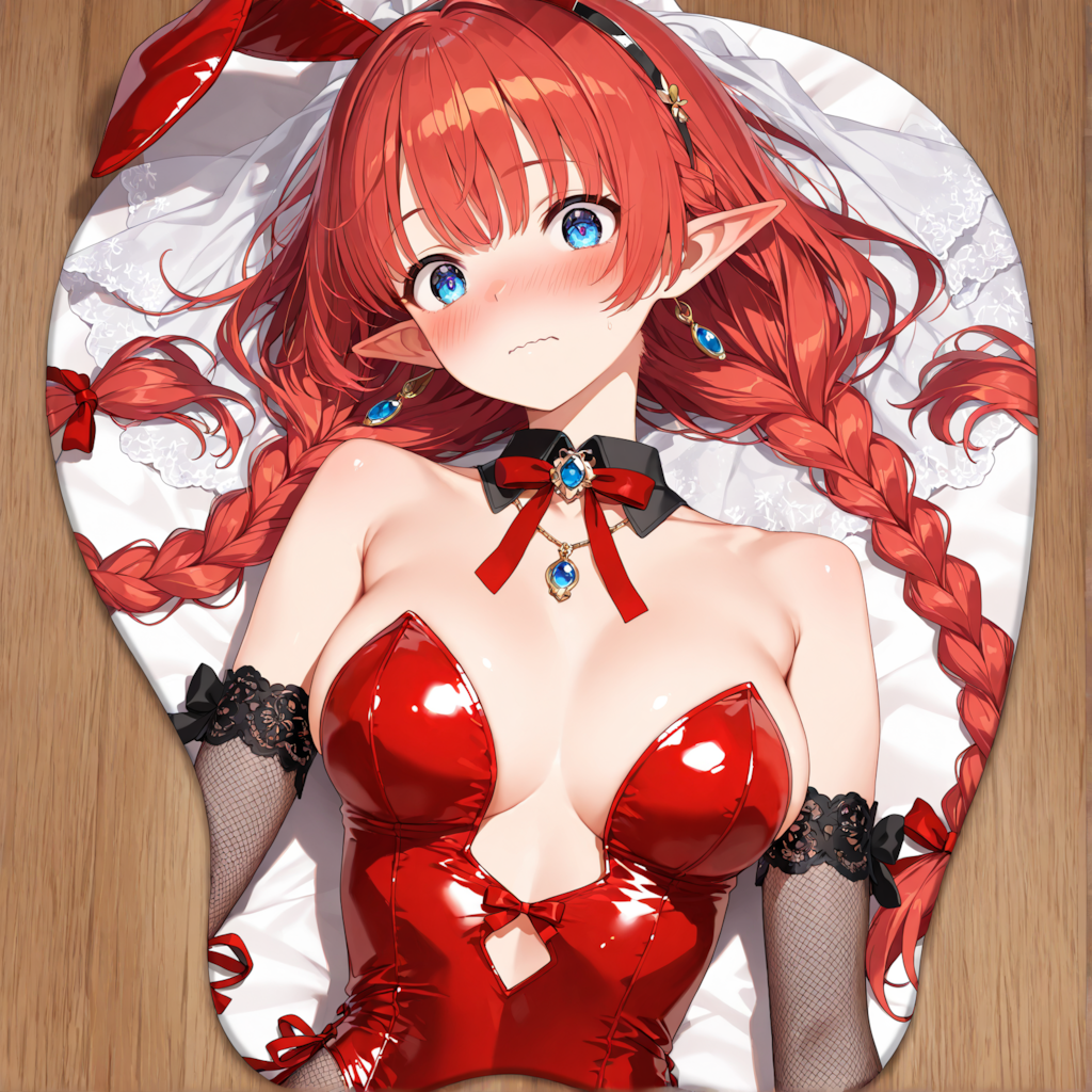 聖女のパッド_赤バニー