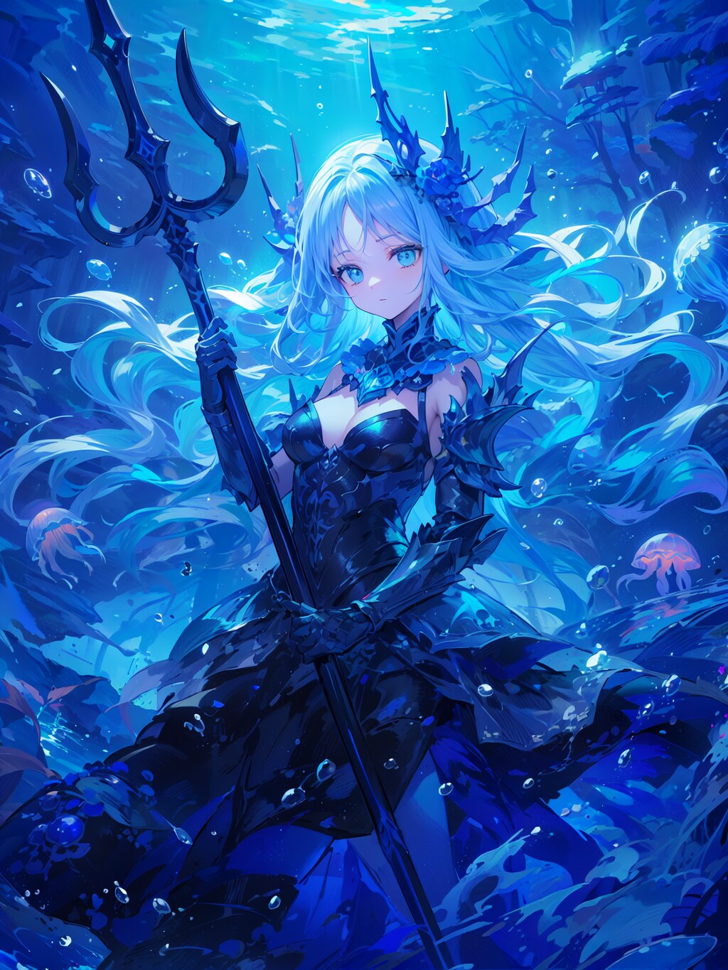 Transparent Jellyfish Knight