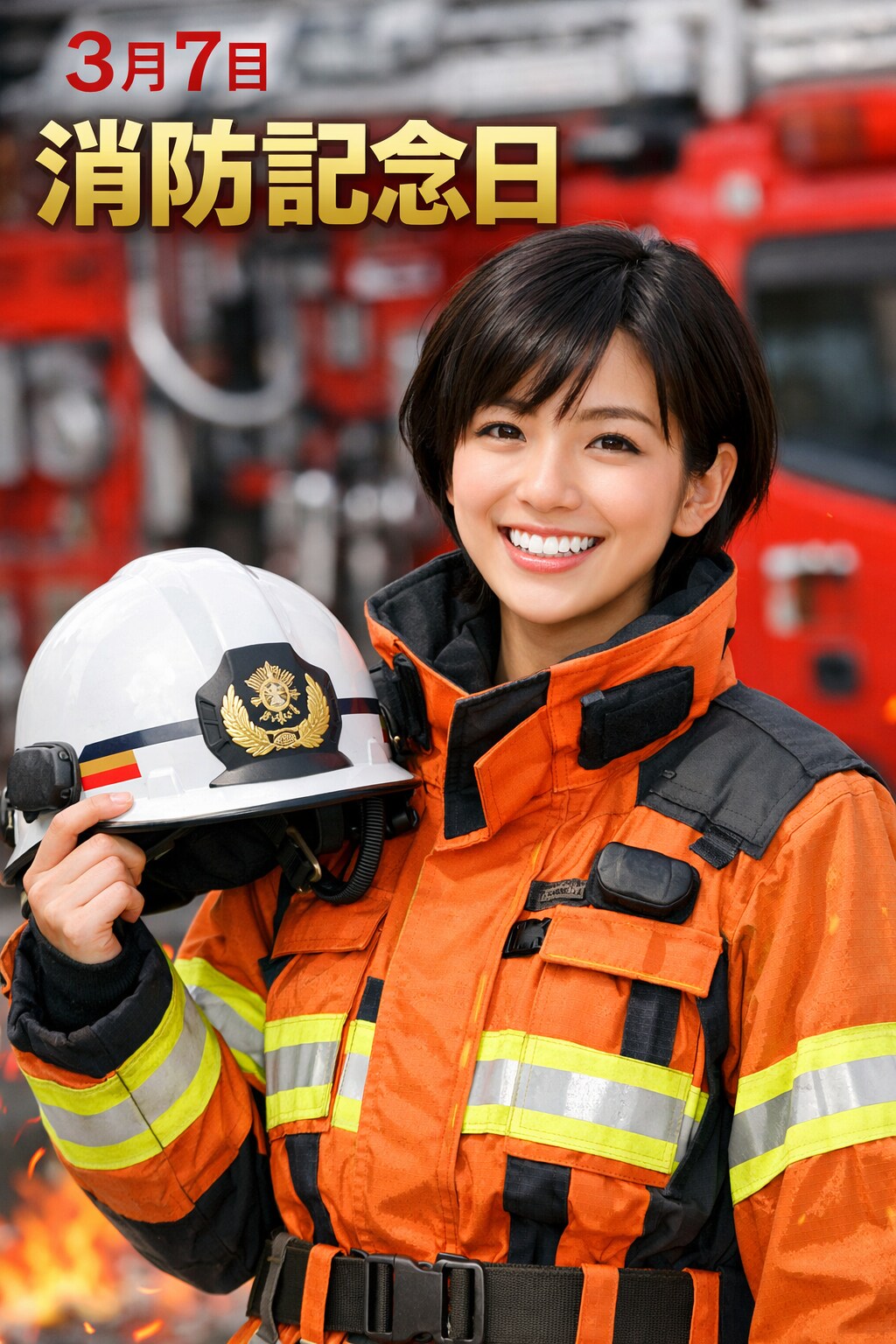消防記念日 | の人気AIイラスト・グラビア