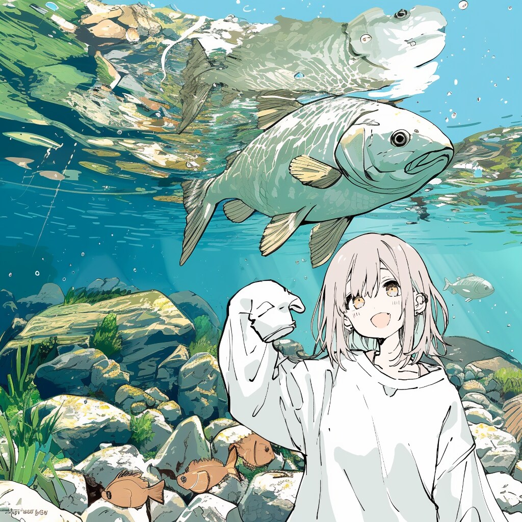 萌え袖ちゃんと宇宙猫